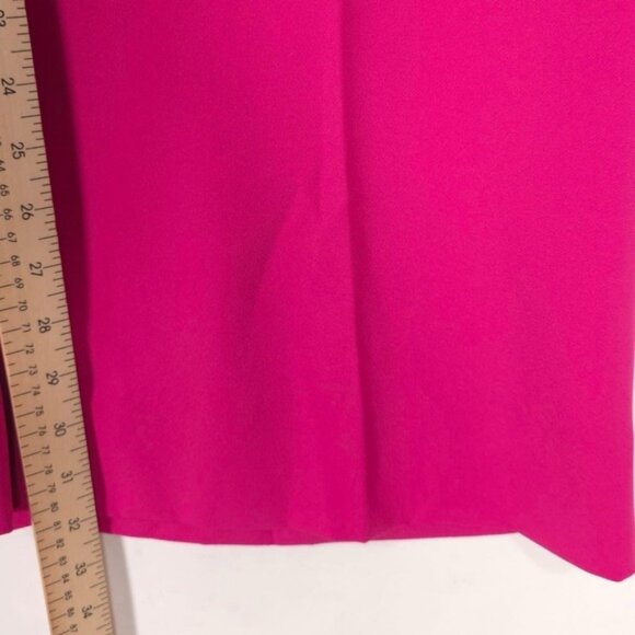 Boden Women's Pants Trousers Size US 10R Wide Leg Flare Pink Fuchsia R0139 - Picture 7 of 12